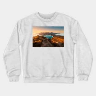 Wineglass Bay Digital Painting Crewneck Sweatshirt